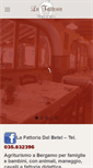 Mobile Screenshot of lafattoriadalbetel.it